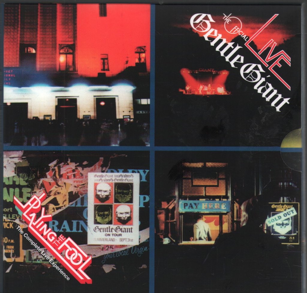 Gentle Giant - Playing The Fool - The Complete Live Experience - Cd Set