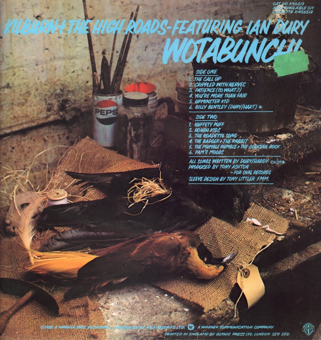 Kilburn And The High Roads feat. Ian Dury - Wotabunch! - Lp
