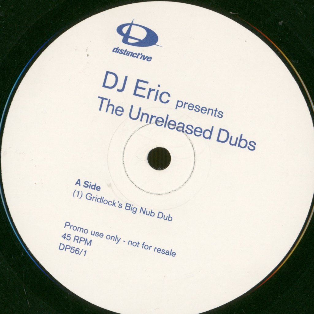 Dj Eric - Desire (The Unreleased Dubs) - 12 Inch