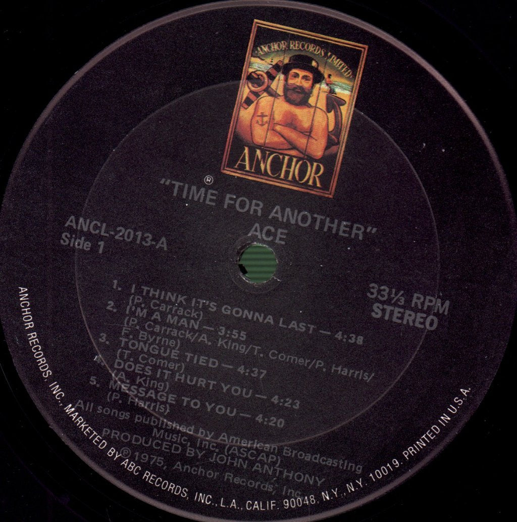Ace - Time For Another - Lp