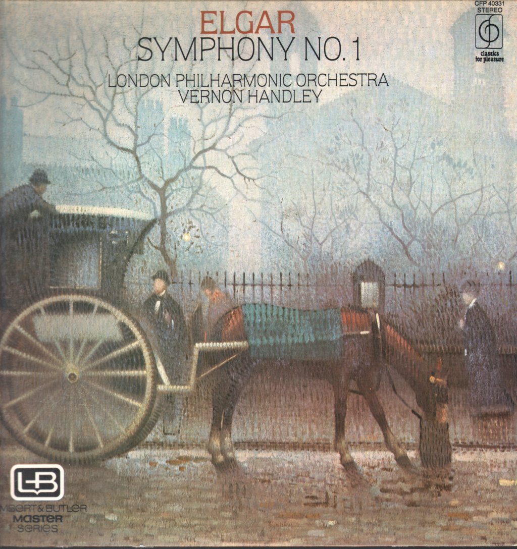 Vernon Handley / London Philharmonic Orchestra - Elgar - Symphony No.1 - Lp