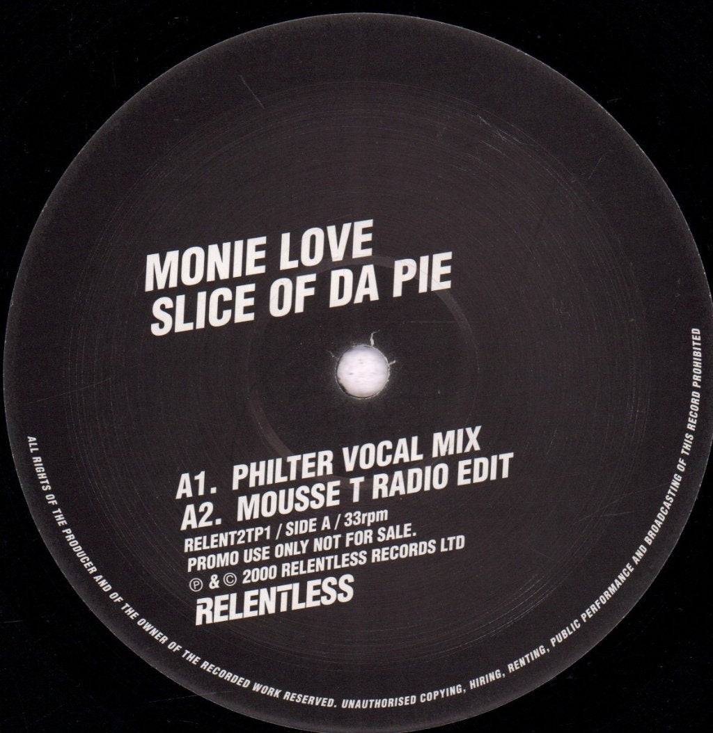 Monie Love - Slice Of Da Pie - 12 Inch