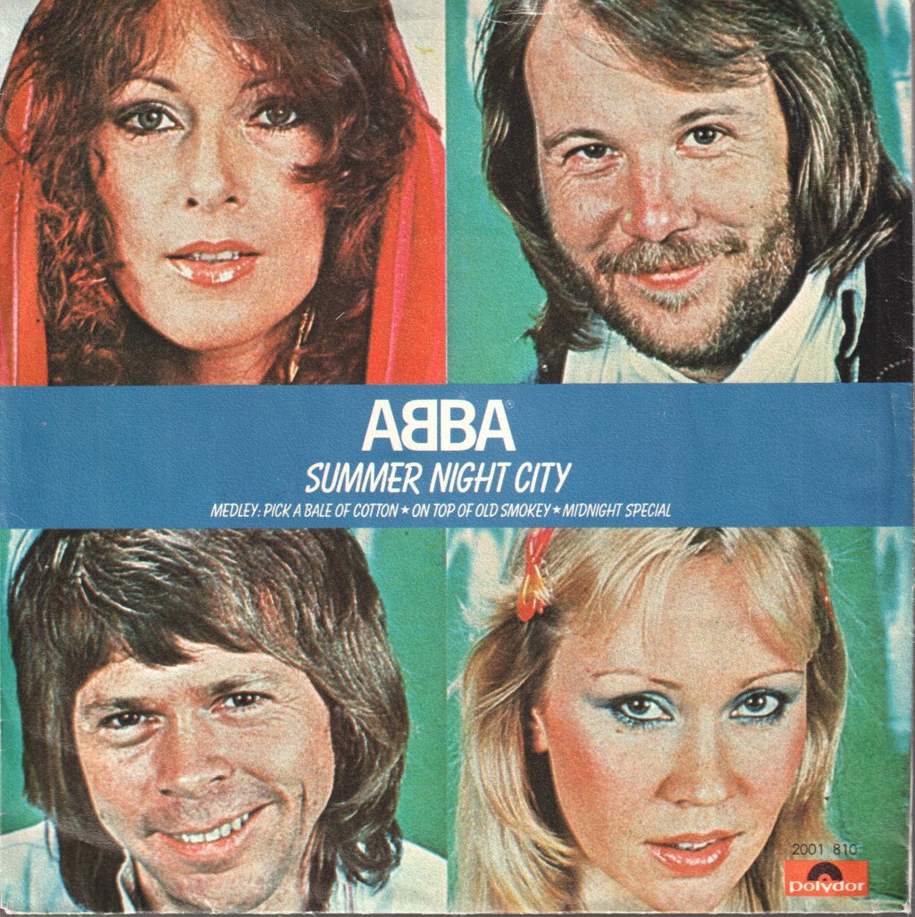 ABBA - Summer Night City - 7 Inch