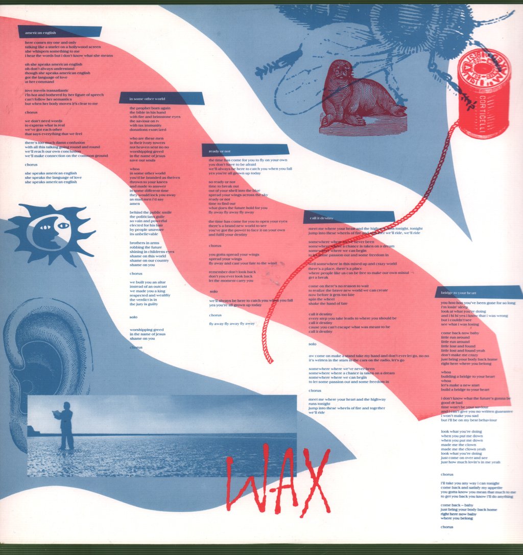 Wax - American English - Lp