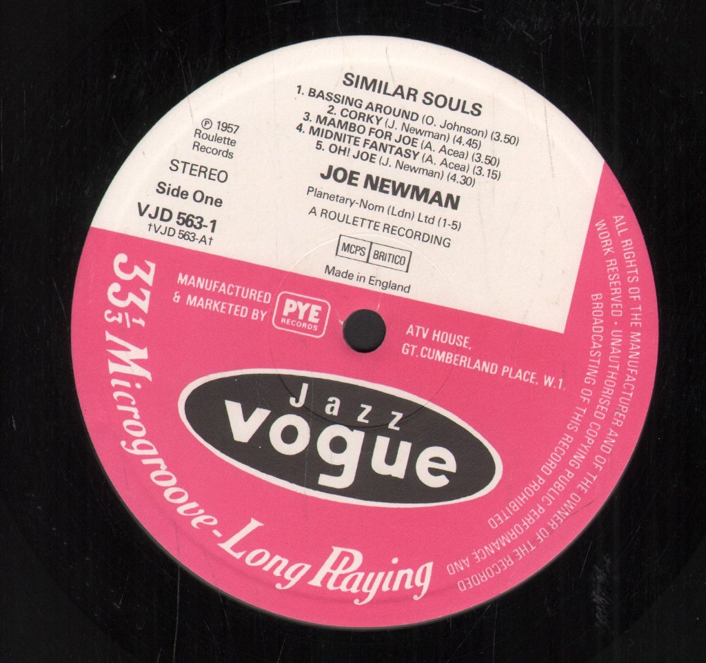 Joe Newman - Similar Souls - Double Lp