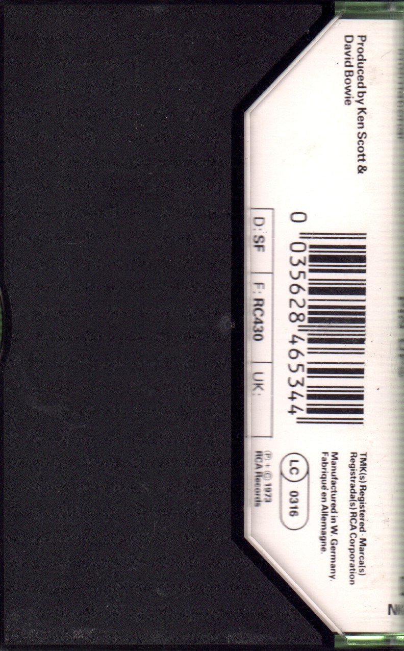 David Bowie - Pinups - Cassette