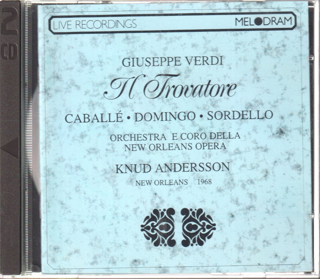 Coro della New Orleans Opera, Knud Andersson - Verdi - Il Trovatore - Double Cd