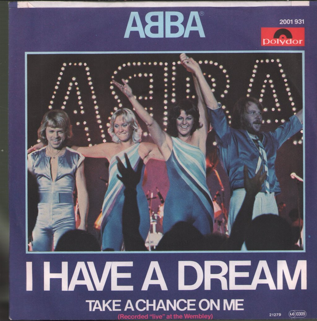 ABBA - I Have A Dream - 7 Inch