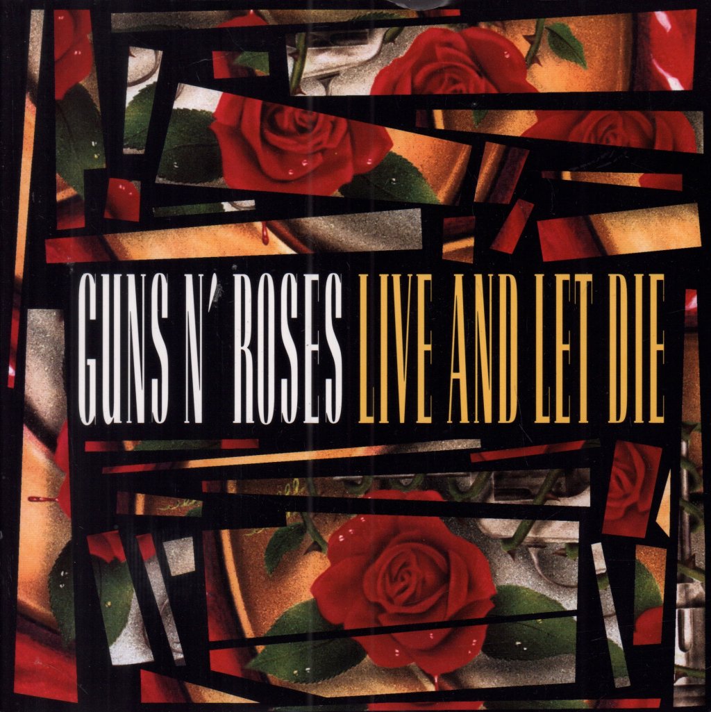 Guns N Roses - Live And Let Die - 7 Inch