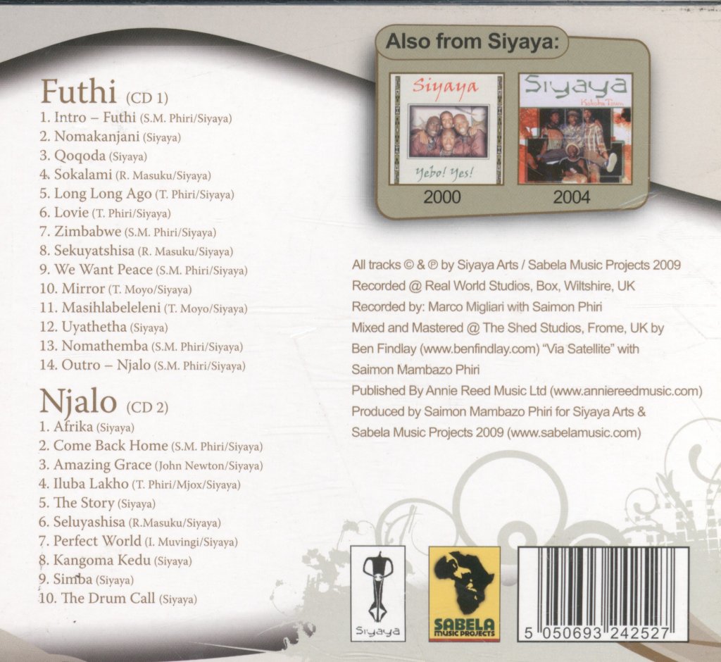 Siyaya - Futhi - Njalo - Double Cd