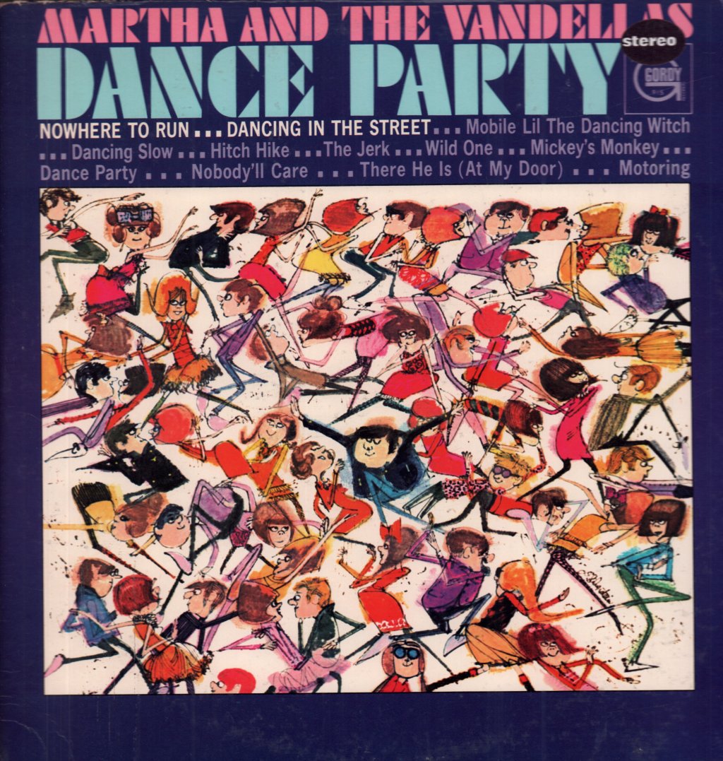 Martha Reeves & The Vandellas - Dance Party - Lp