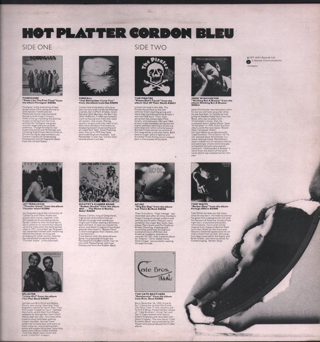 Various Artists - Hot Platter Cordon Bleu - Lp