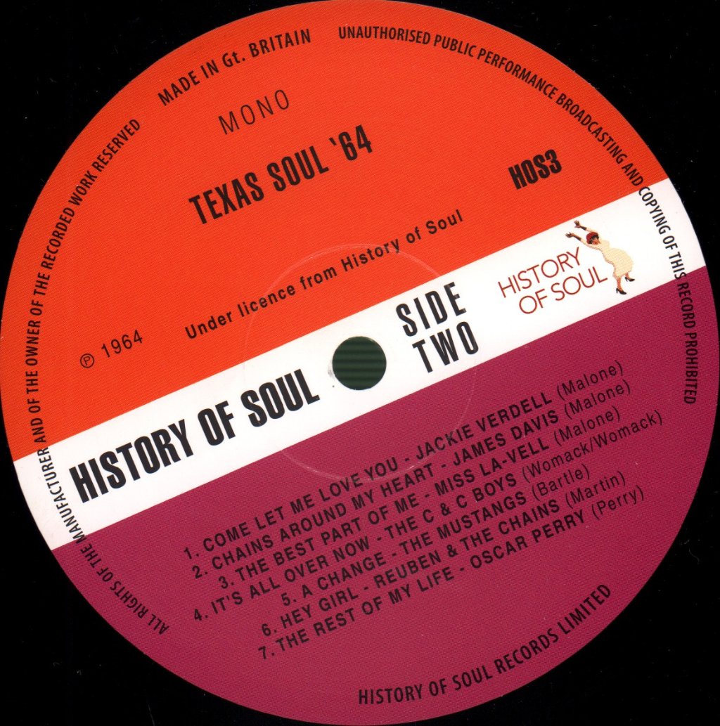 Various Artists - Texas Soul '64 - Lp