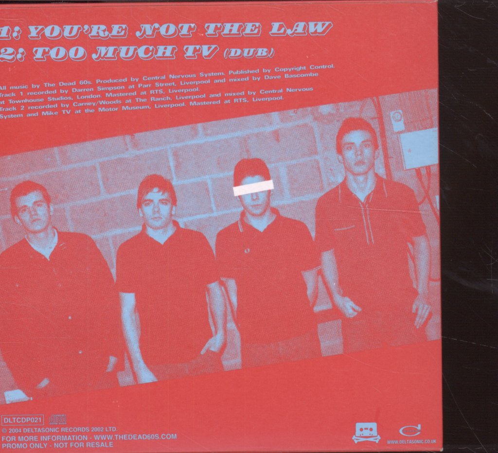 Dead 60s - You're Not The Law - Cd