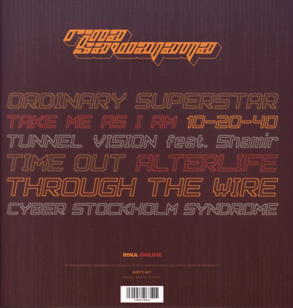 Rina Sawayama - Rina - 12 Inch