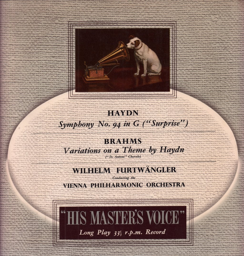 Vienna Philharmonic Orchestra - haydn symphony No.94 In G Suprise - Lp