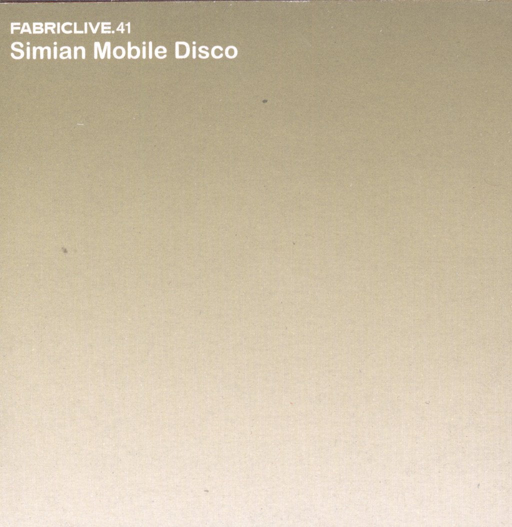 Various Artists - Simian Mobile Disco - FabricLive.41 - Cd