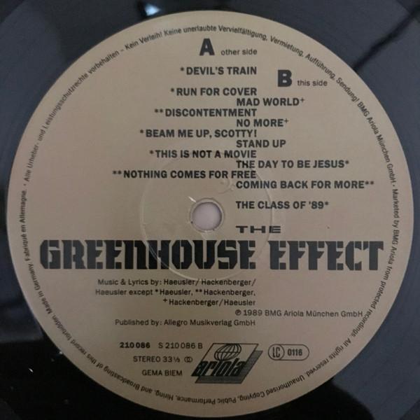 Plan B (80'S Artist) - Greenhouse Effect - Lp