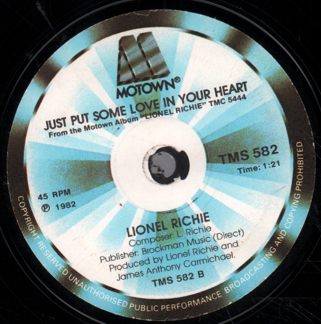 Lionel Richie - Truly - 7 Inch