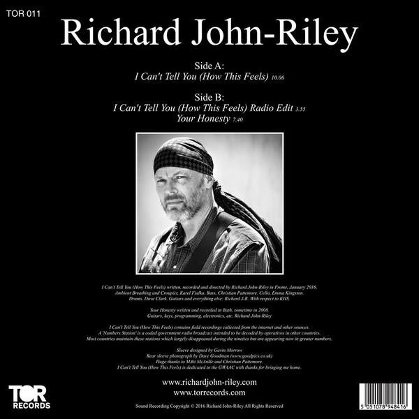 richard john-riley - I Can't Tell You How This Feels - 12 Inch