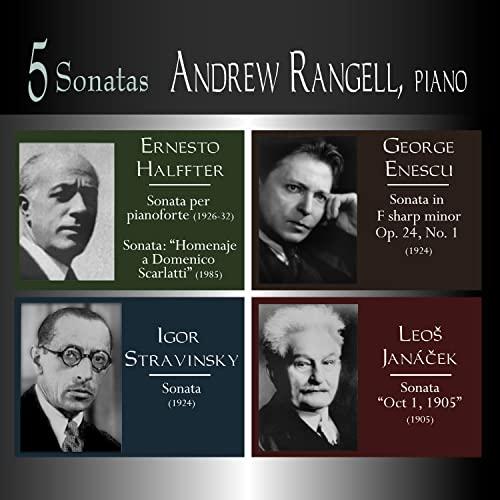 Andrew Rangell - 5 Sonatas - Halffter/Enescu/St - Cd