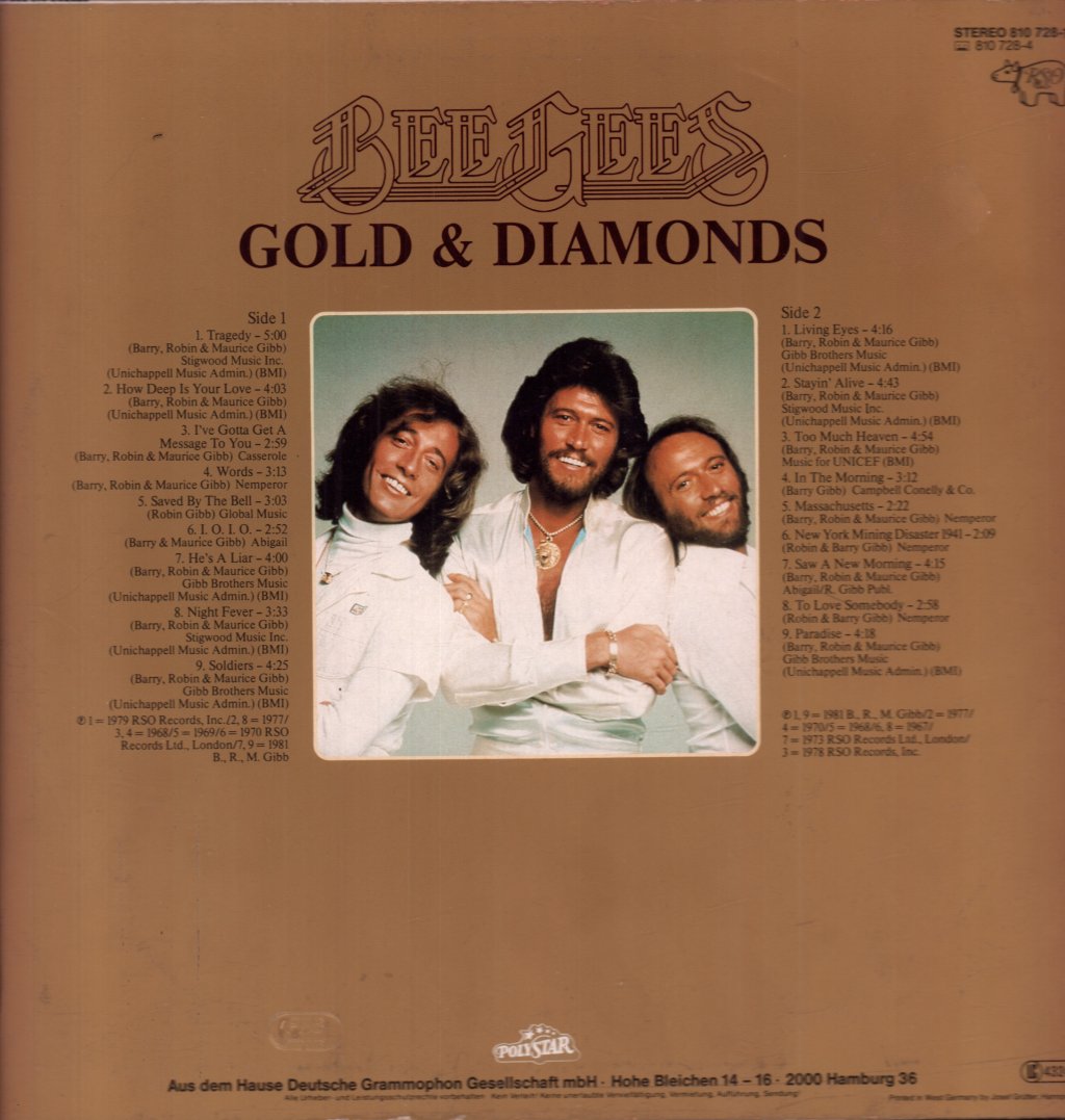 Bee Gees - Gold & Diamonds - Lp