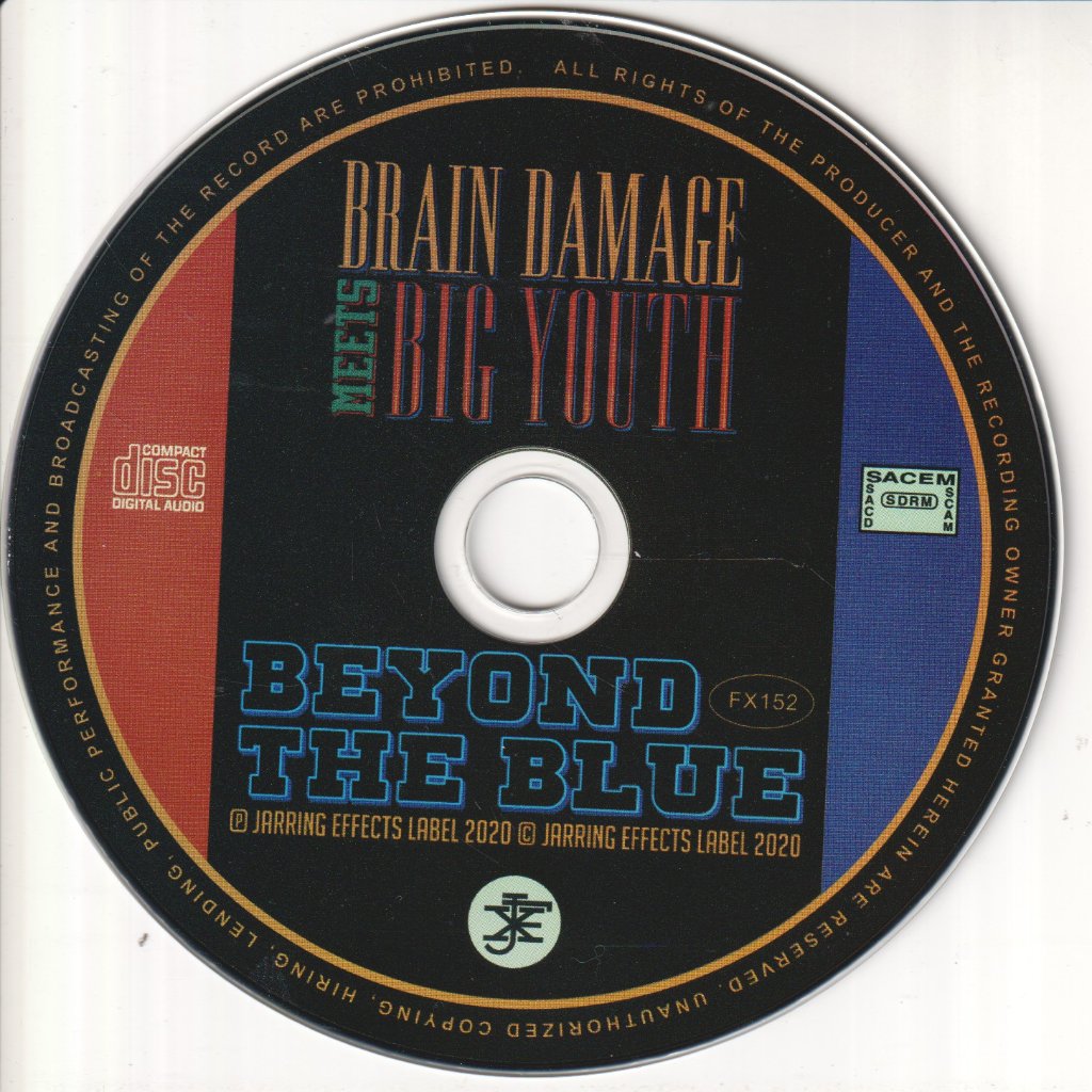 brain damage meets big youth - Beyond The Blue - Cd