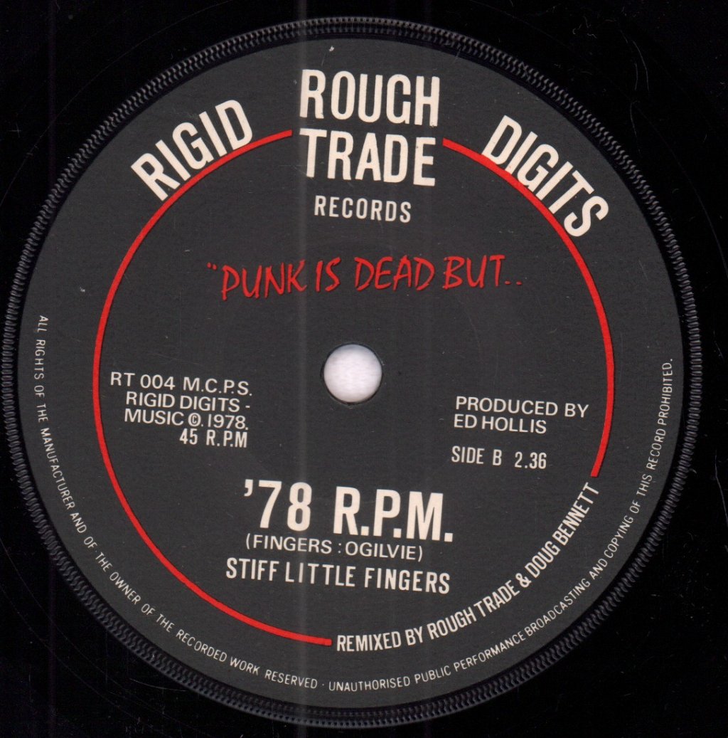 Stiff Little Fingers - Alternative Ulster - 7 Inch