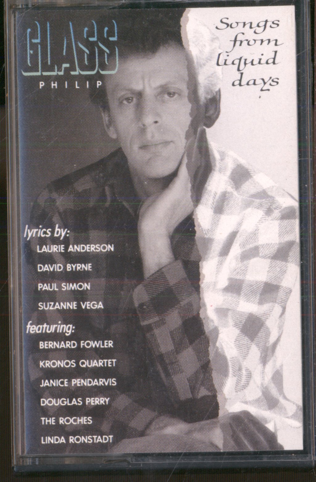 Philip Glass - Songs From Liquid Days - Cassette