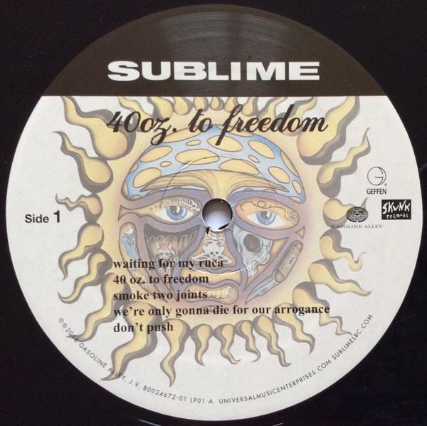 sublime (punk/ska band) - 40oz. To Freedom - Double Lp
