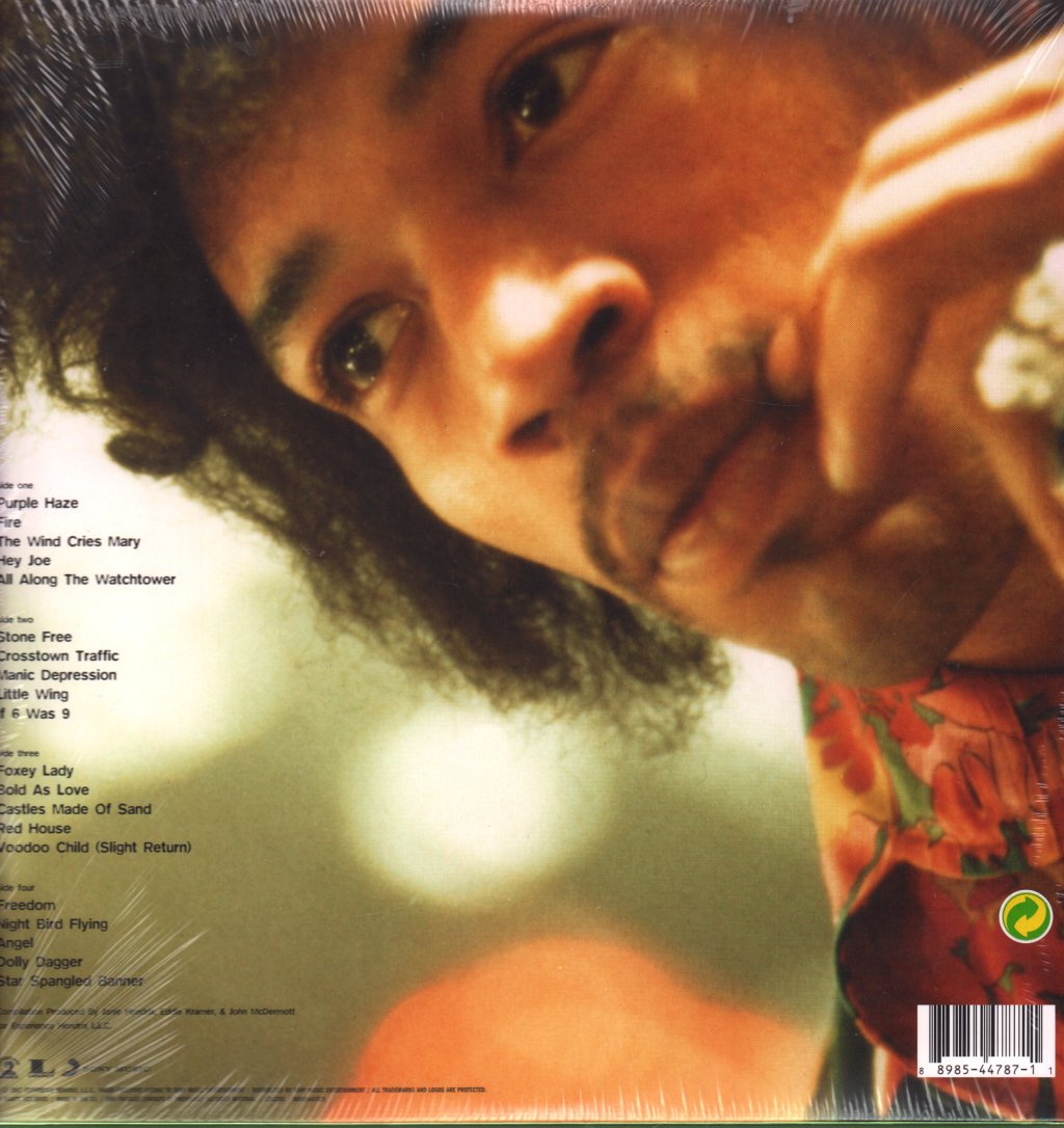 Jimi Hendrix - Experience Hendrix (The Best Of Jimi Hendrix) - Double Lp