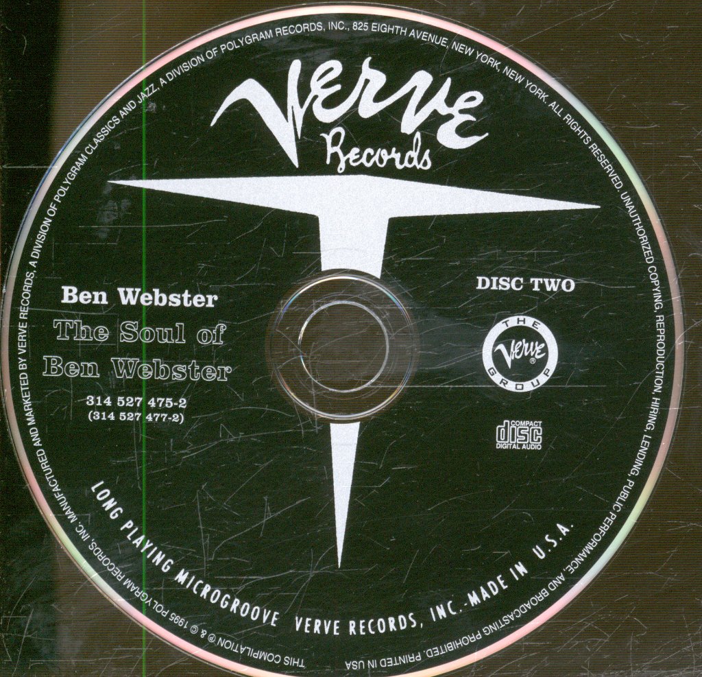 Ben Webster - Soul Of Ben Webster - Double Cd