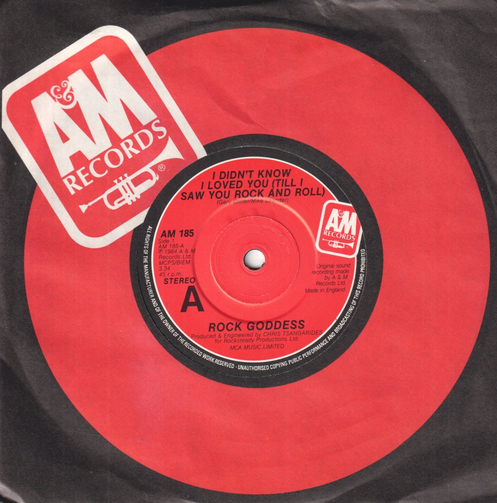 Rock Goddess - I Didn't Know I Loved You - 7 Inch
