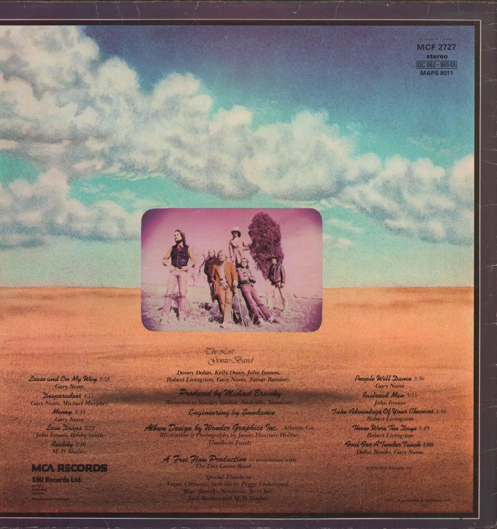 Lost Gonzo Band - Lost Gonzo Band - Lp