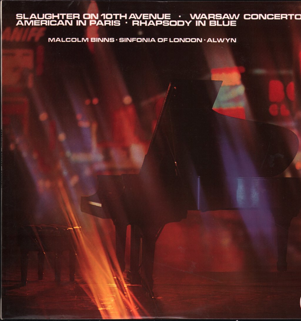 Malcolm Binns And Sinfonia Of London - Slaughter On 10th Avenue - Lp