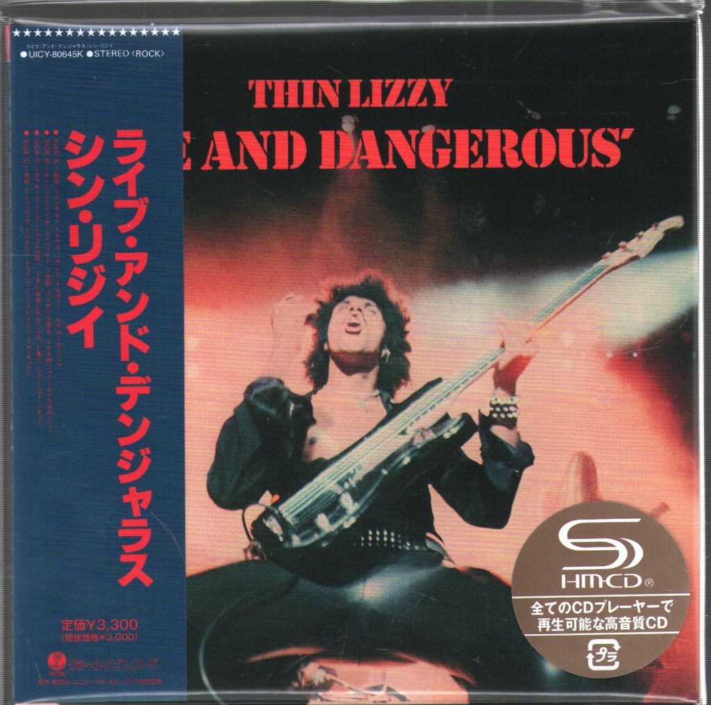 Thin Lizzy - Live and Dangerous - Cd
