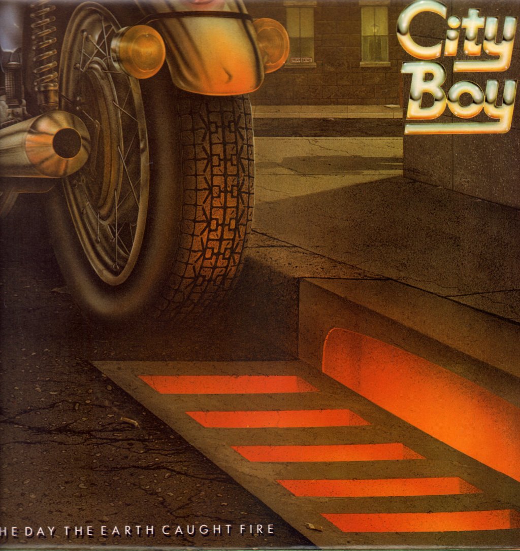 City Boy - Day The Earth Caught Fire - Lp