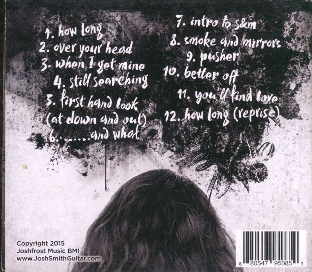 Josh Smith - Over Your Head - Cd