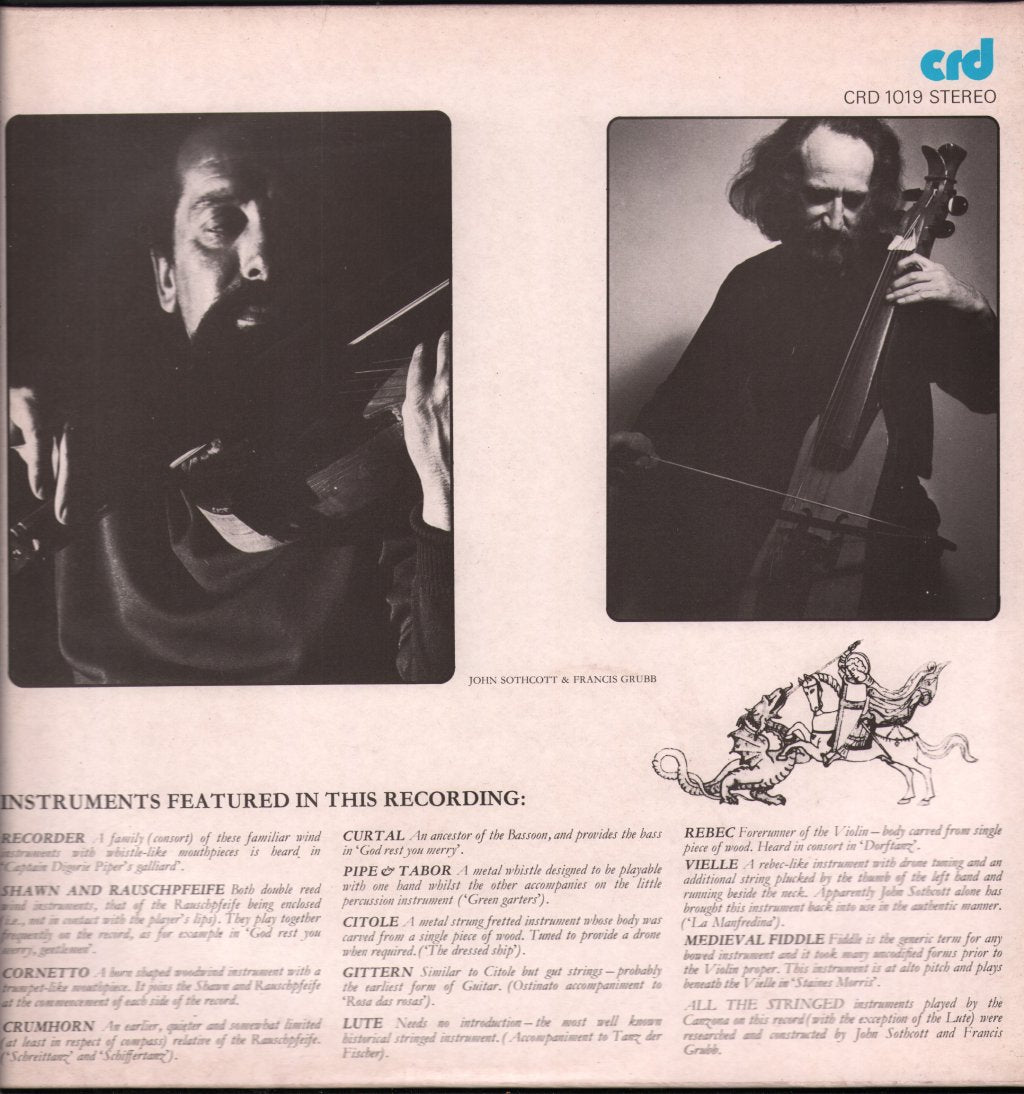 St George's Canzona - To Drive The Cold Winter Away - Lp