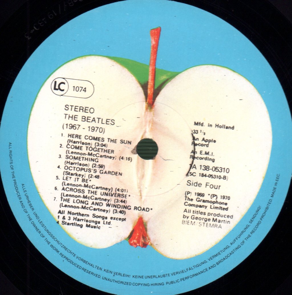 Beatles - 1967-1970 - Double Lp