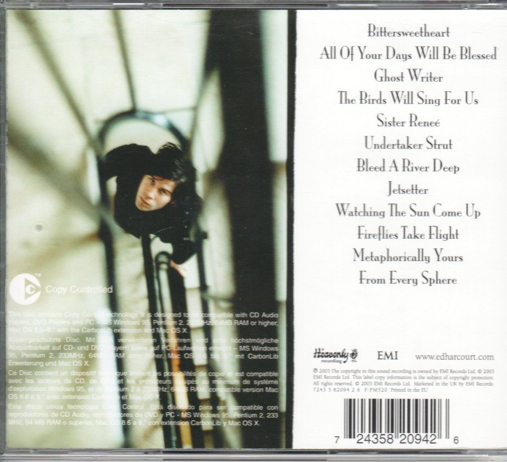 Ed Harcourt - From Every Sphere - Cd