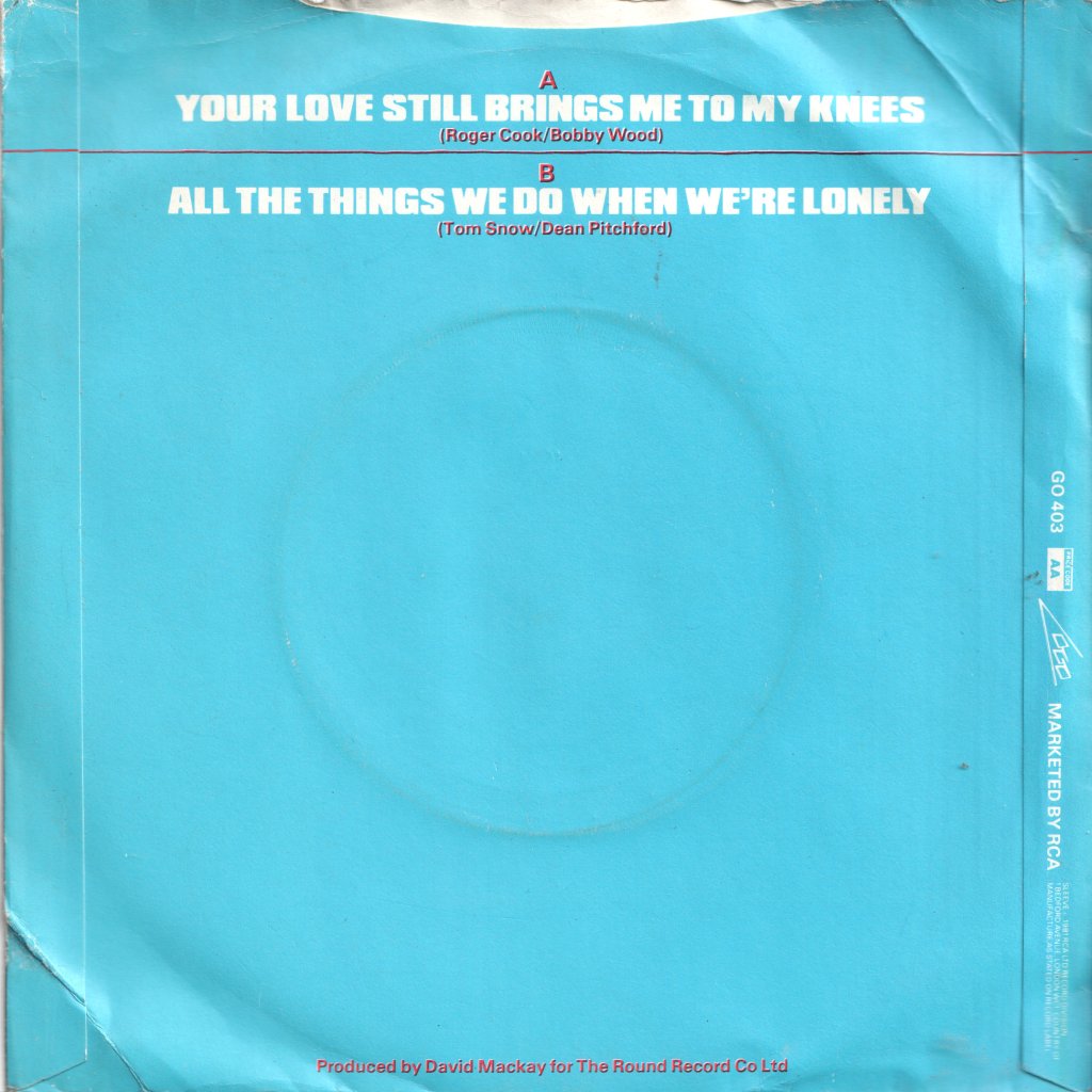Marcia Hines - Your Love Still Brings Me To My Knees - 7 Inch