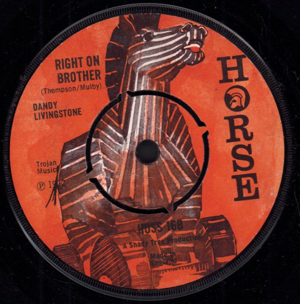 Dandy Livingstone - Suzanne Beware Of The Devil - 7 Inch