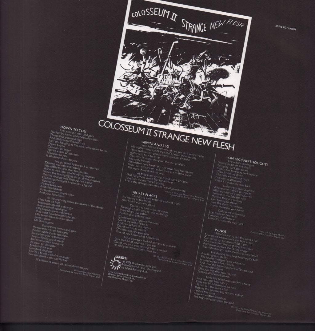 Colosseum II - Strange New Flesh - Lp