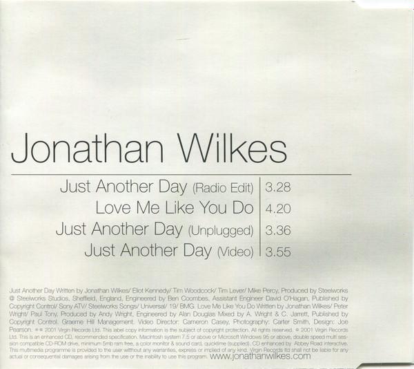 Jonathan Wilkes - Just Another Day - Cd
