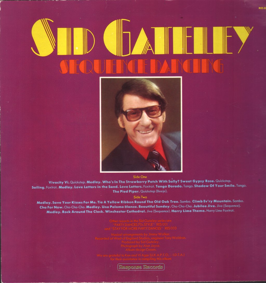Sid Gateley - Sequence Dancing - Lp