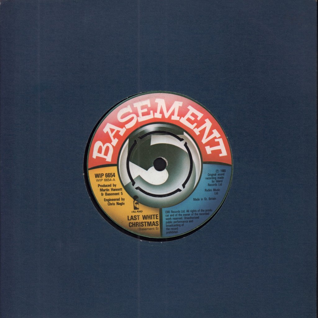 Basement 5 - Last White Christmas - 7 Inch