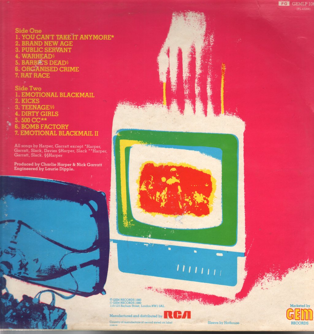 UK Subs - Brand New Age - Lp