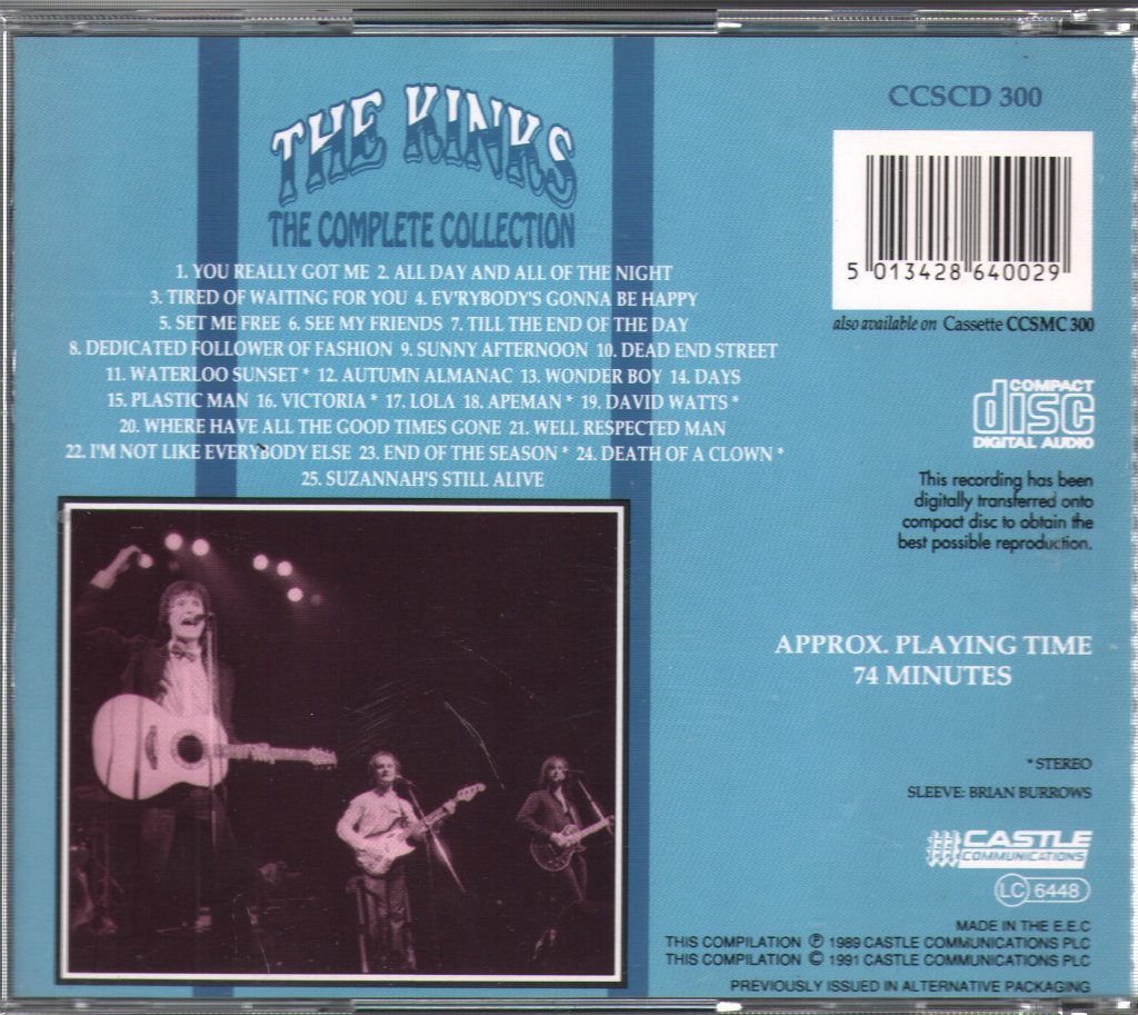 Kinks - Complete Collection - Cd