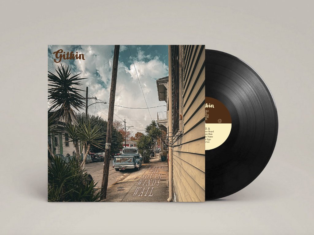 Gitkin - Where the South Winds Wail - Lp
